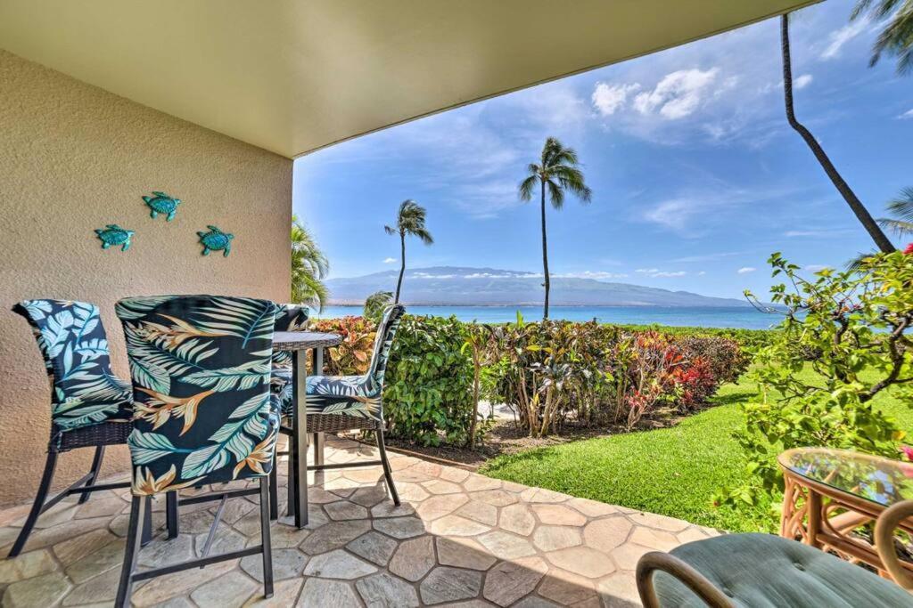 Wailuku Stunning Maui Direct Ocean Front On The Beach, Walk To Beach From Condo, Watch Turtles, Whales, Ac In All Rooms Ocean View Pool And Spa מראה חיצוני תמונה